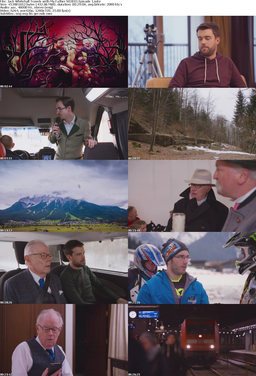 Jack Whitehall Travels With My Father 2017 Season 2 Complete Mixed WEBRip x264 i c