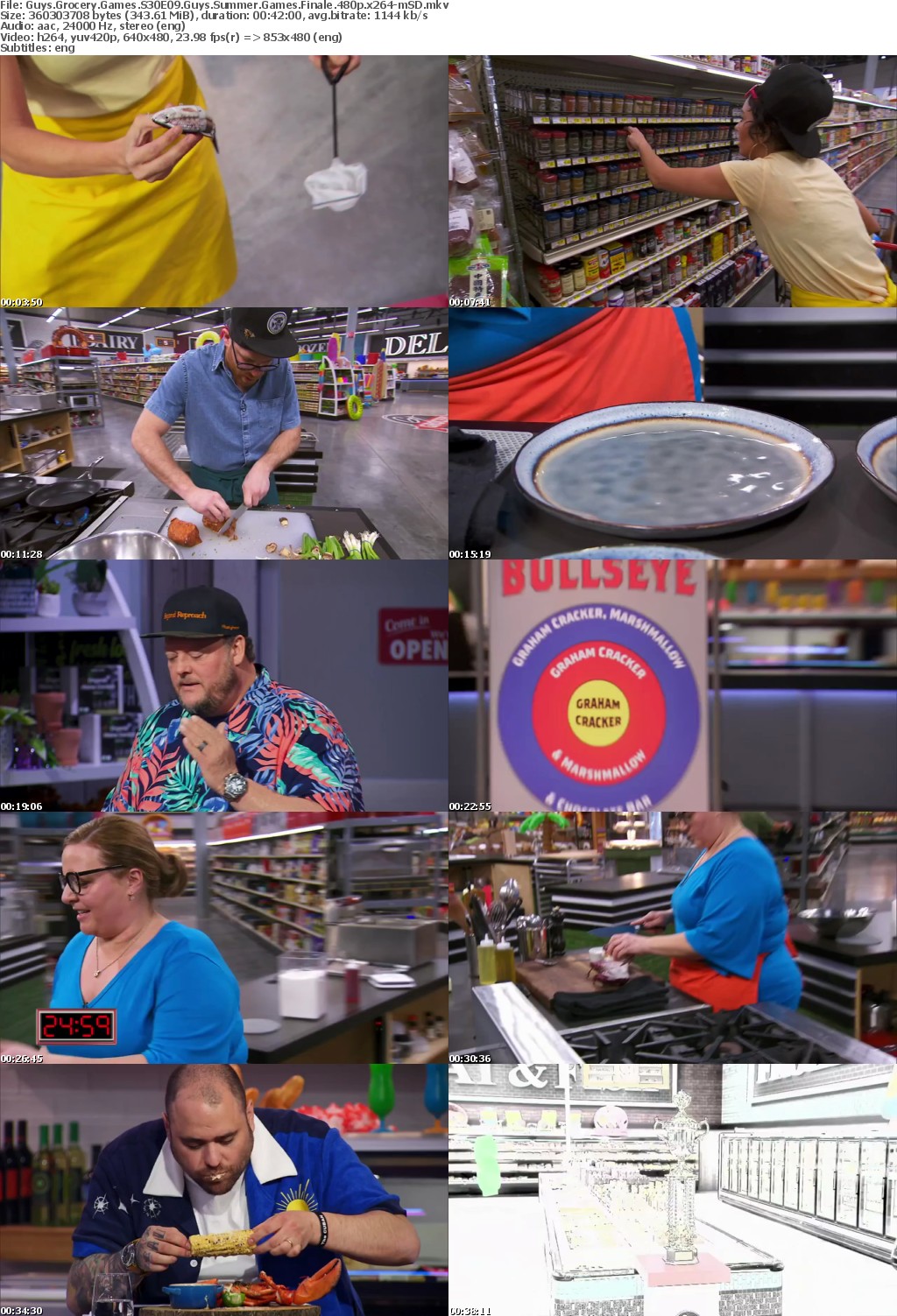 Guys Grocery Games S30E09 Guys Summer Games Finale 480p x264-mSD