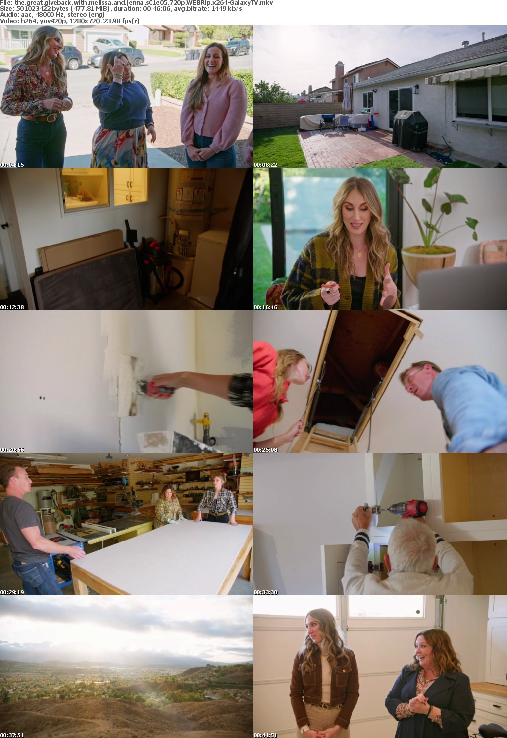 The Great Giveback with Melissa and Jenna S01 COMPLETE 720p WEBRip x264-GalaxyTV