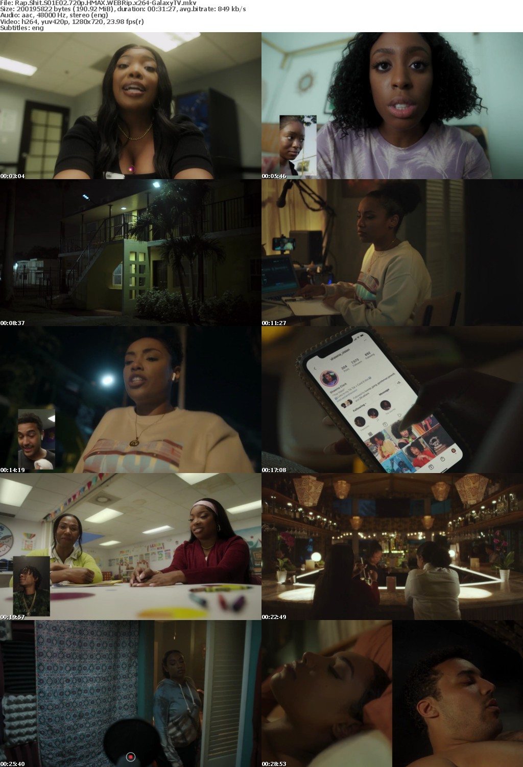 Rap Shit S01 COMPLETE 720p HMAX WEBRip x264-GalaxyTV