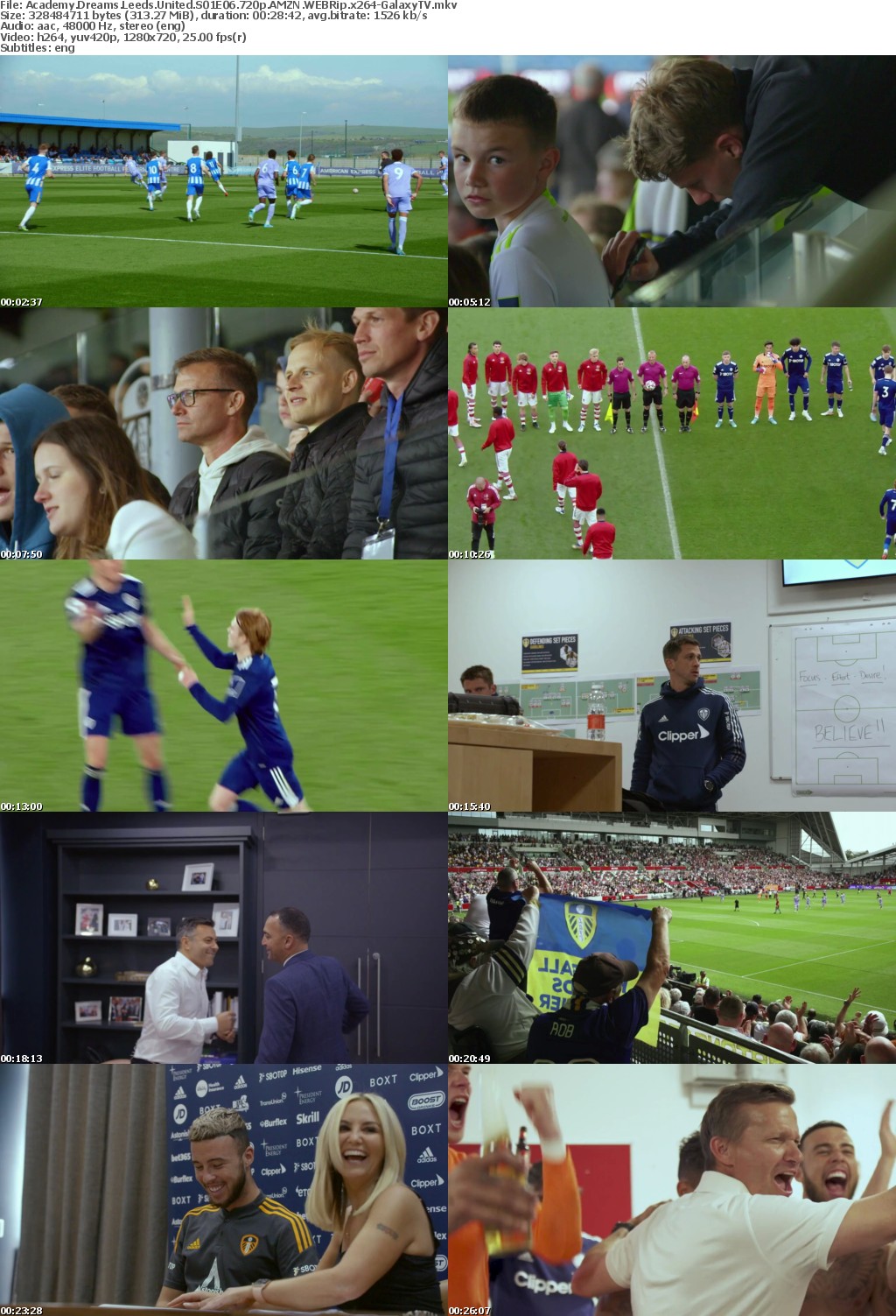 Academy Dreams Leeds United S01 COMPLETE 720p AMZN WEBRip x264-GalaxyTV