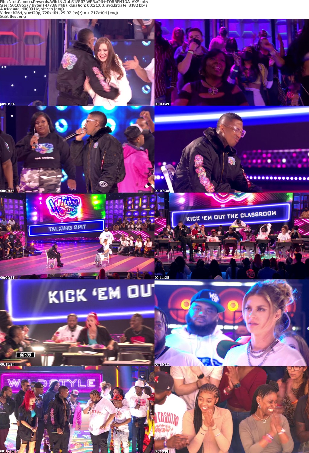 Nick Cannon Presents Wild N Out S18E07 WEB x264-GALAXY