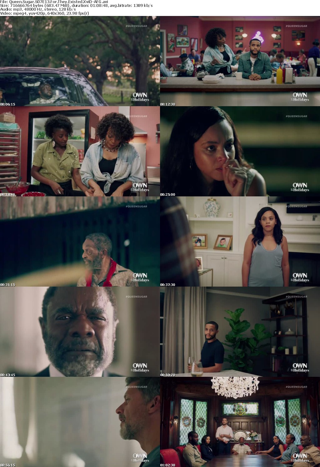 Queen Sugar S07E13 For They Existed XviD-AFG