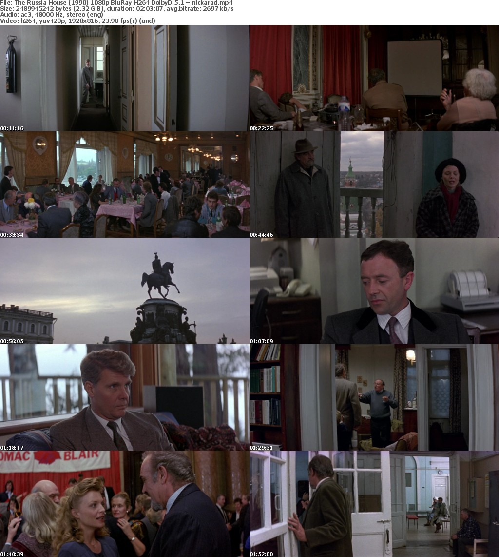 The Russia House (1990) 1080p BluRay H264 DolbyD 5 1 nickarad