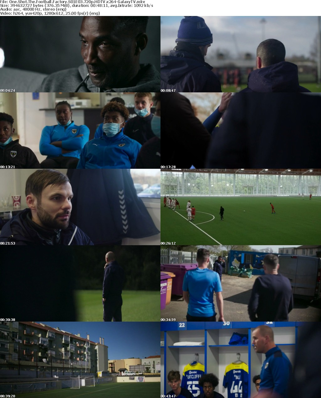 One Shot The Football Factory S01 COMPLETE 720p HDTV x264-GalaxyTV