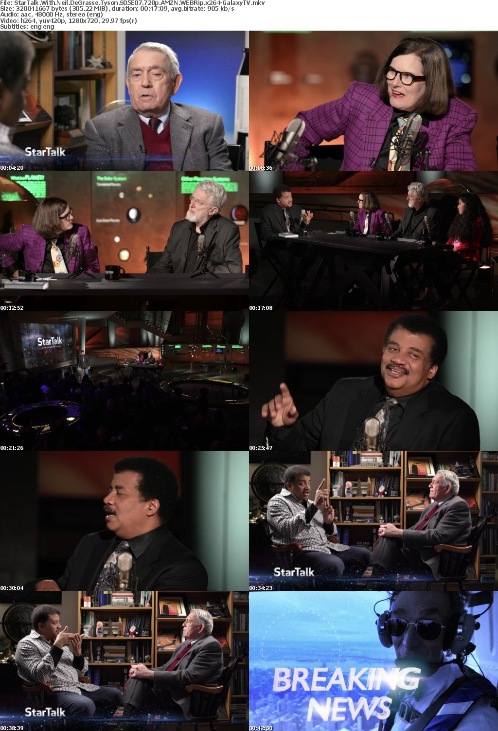 StarTalk With Neil DeGrasse Tyson S05 COMPLETE 720p AMZN WEBRip x264-GalaxyTV