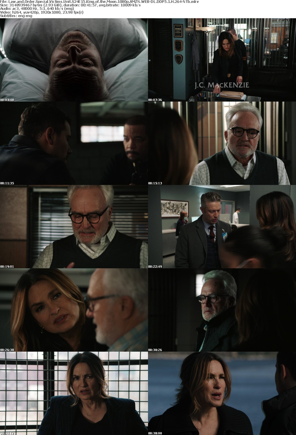 Law and Order SVU S24E15 King of the Moon 1080p AMZN WEBRip DDP5 1 x264-NTb