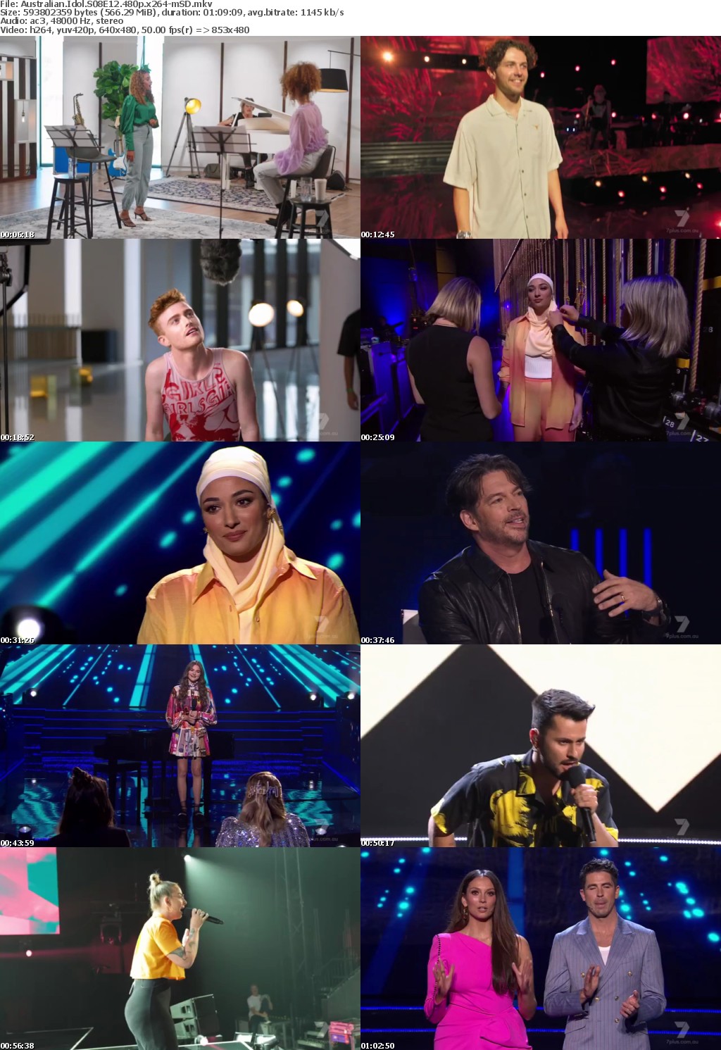 Australian Idol S08E12 480p x264-mSD