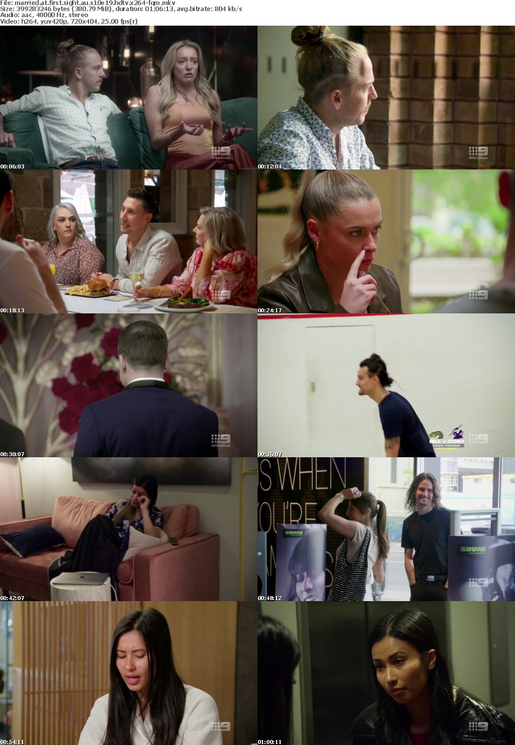 Married At First Sight AU S10E19 HDTV x264-FQM