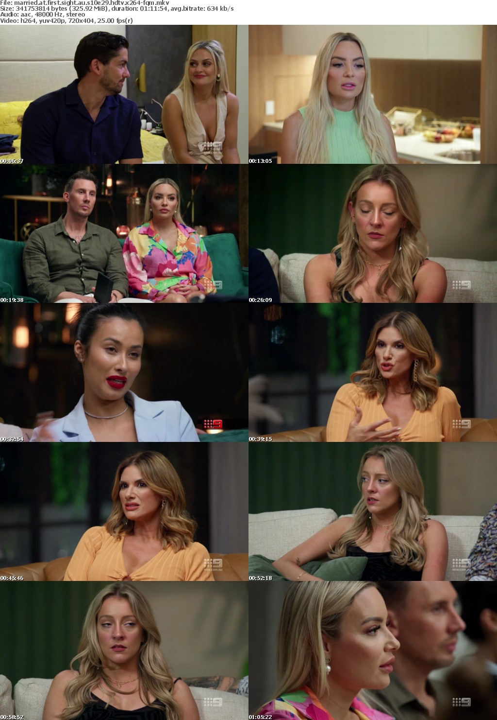 Married At First Sight AU S10E29 HDTV x264-FQM