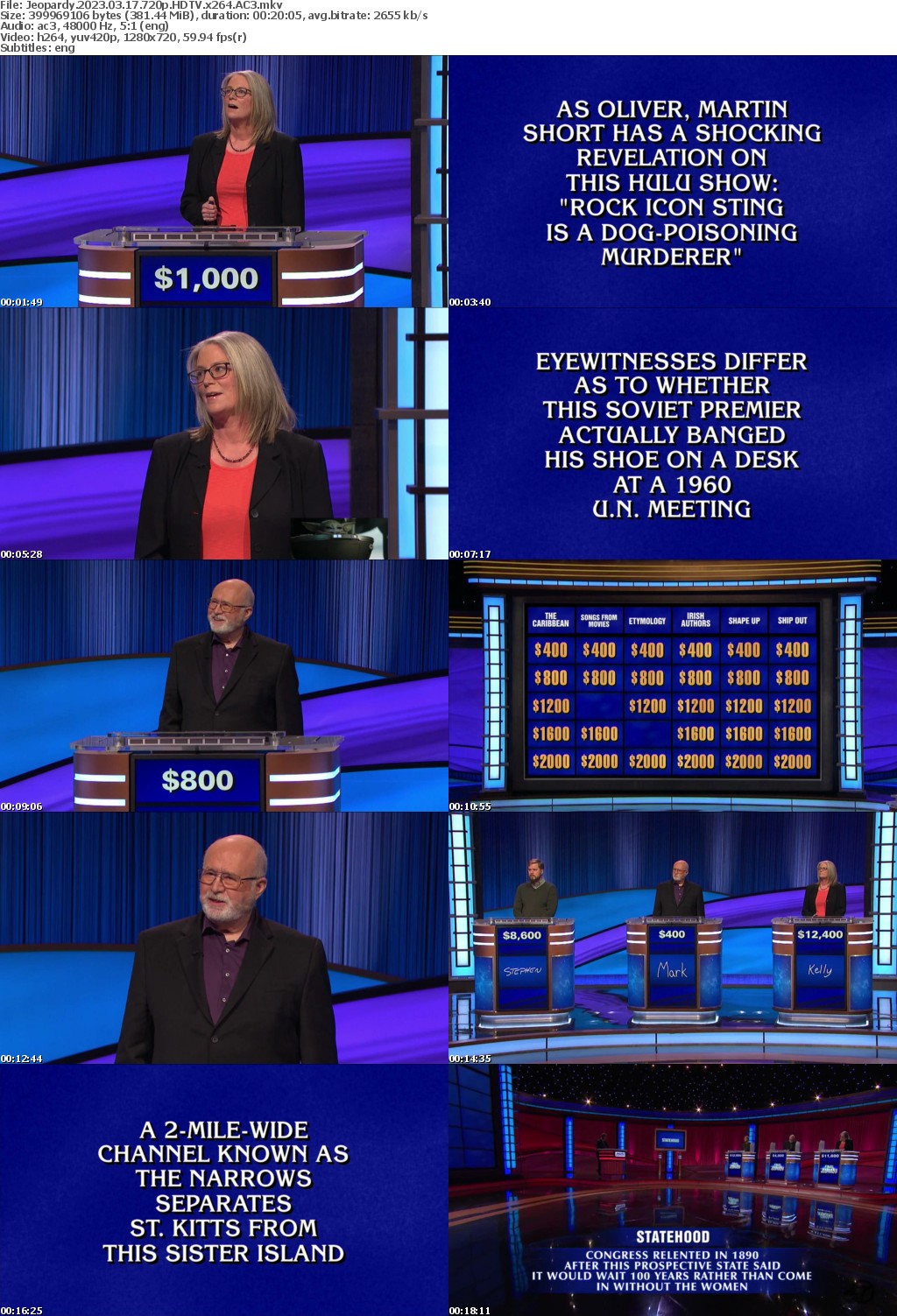 Jeopardy 2023 03 17 720p HDTV x264 AC3 atgoat