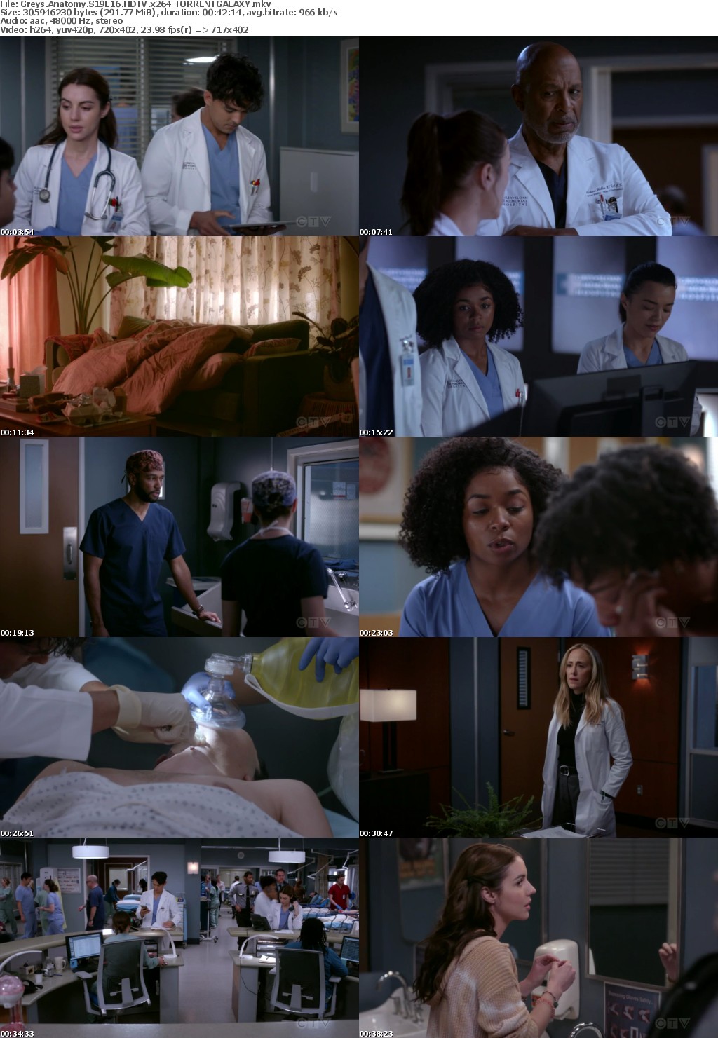 Greys Anatomy S19E16 HDTV x264-GALAXY