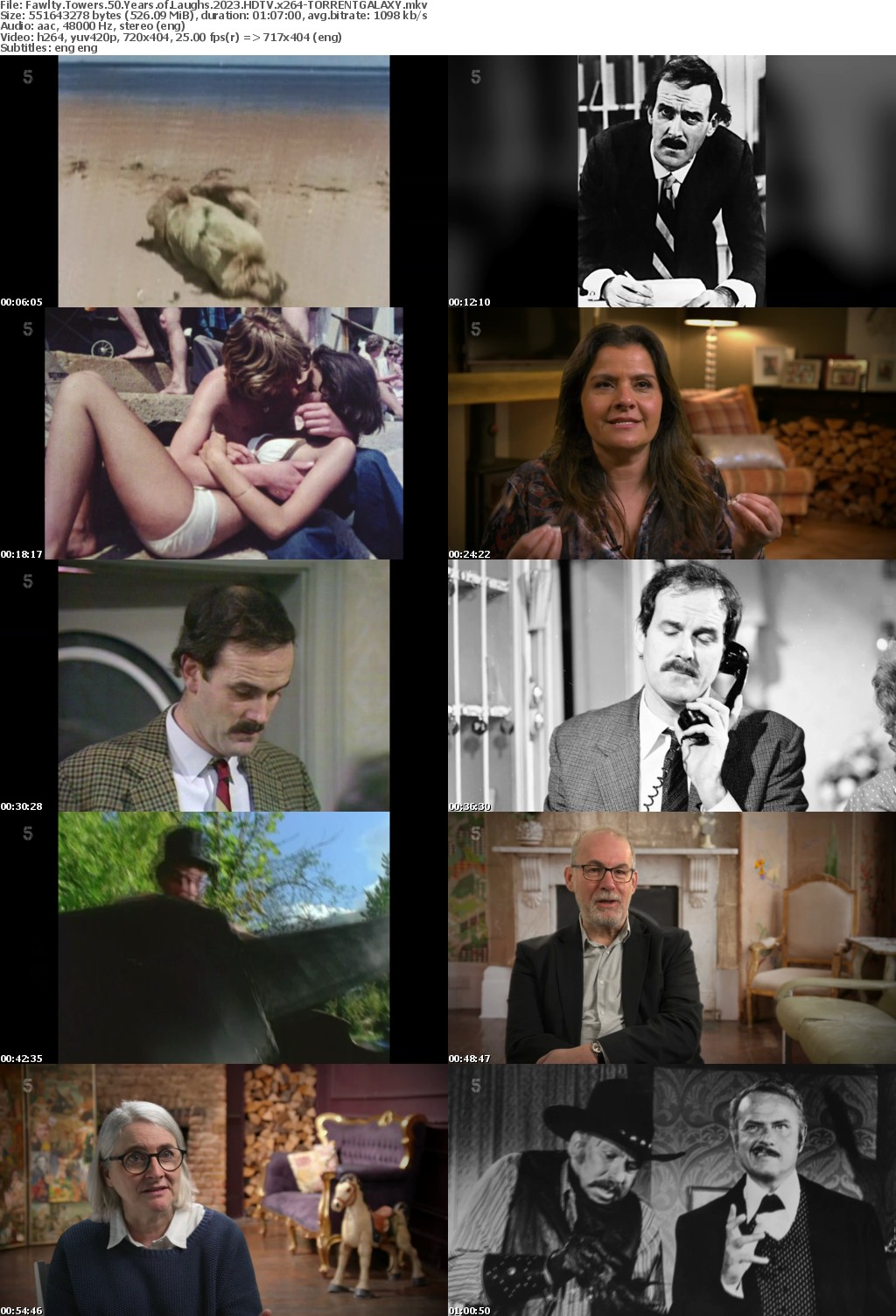 Fawlty Towers 50 Years of Laughs 2023 HDTV x264-GALAXY