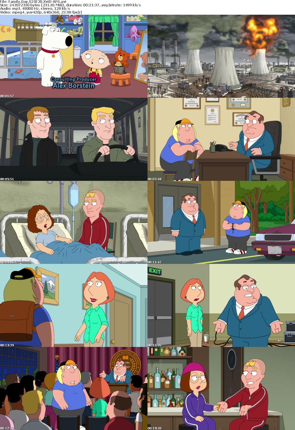 Family Guy S21E20 XviD-AFG
