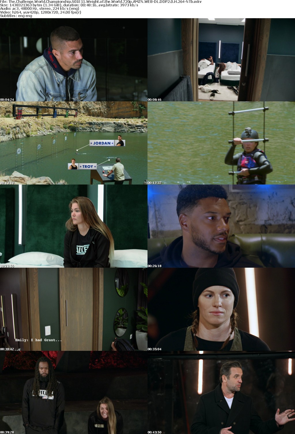 The Challenge World Championship S01E11 Weight of the World 720p AMZN WEBRip DDP2 0 x264-NTb
