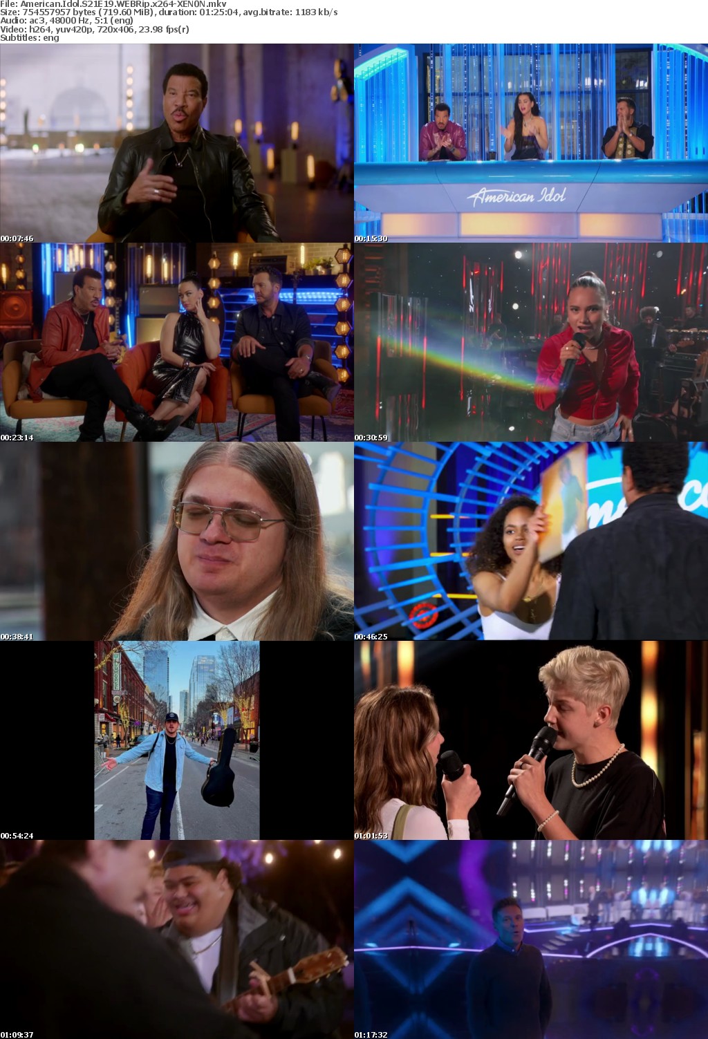 American Idol S21E19 WEBRip x264-XEN0N