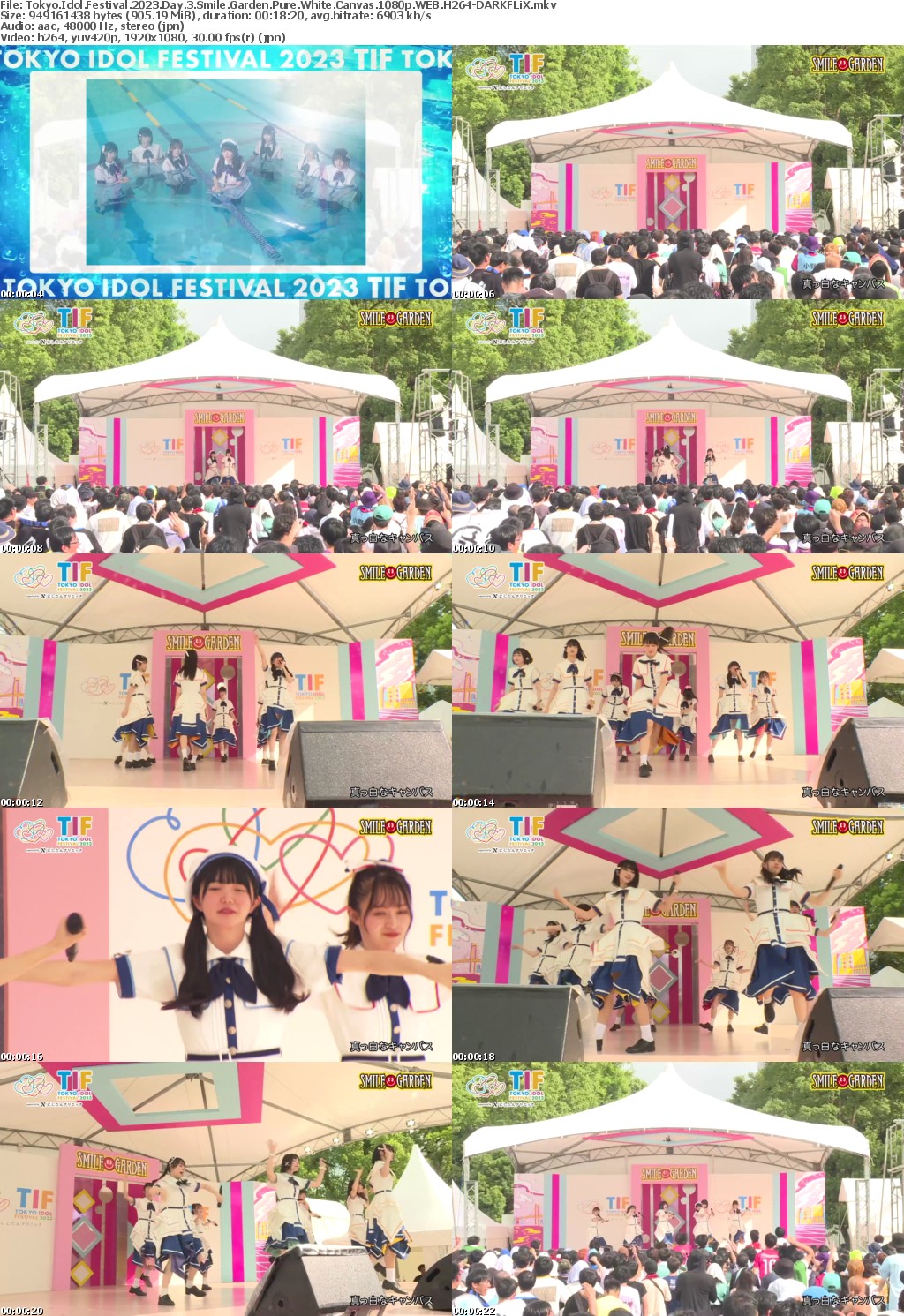 Tokyo Idol Festival 2023 Day 3 Smile Garden Pure White Canvas 1080p WEB H264-DARKFLiX