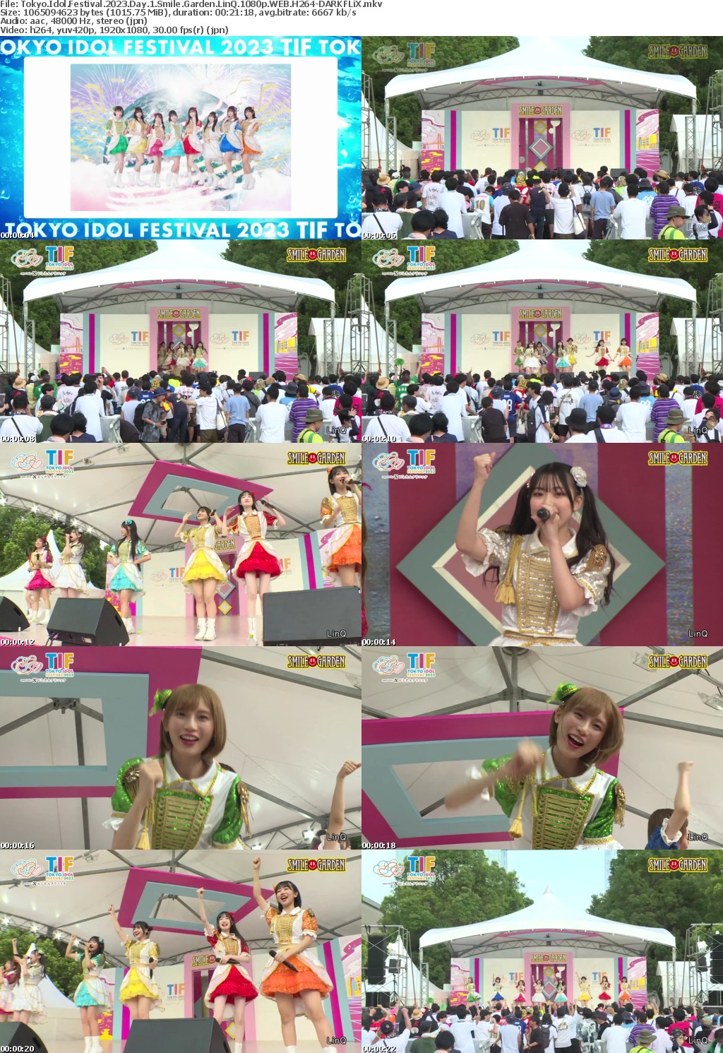 Tokyo Idol Festival 2023 Day 1 Smile Garden LinQ 1080p WEB H264-DARKFLiX