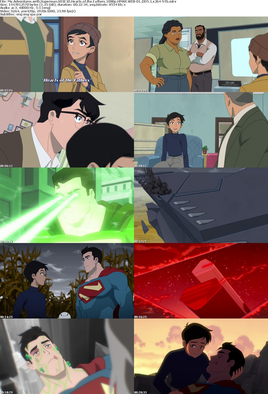My Adventures with Superman S01E10 Hearts of the Fathers 1080p HMAX WEB-DL DD5 1 x264-NTb