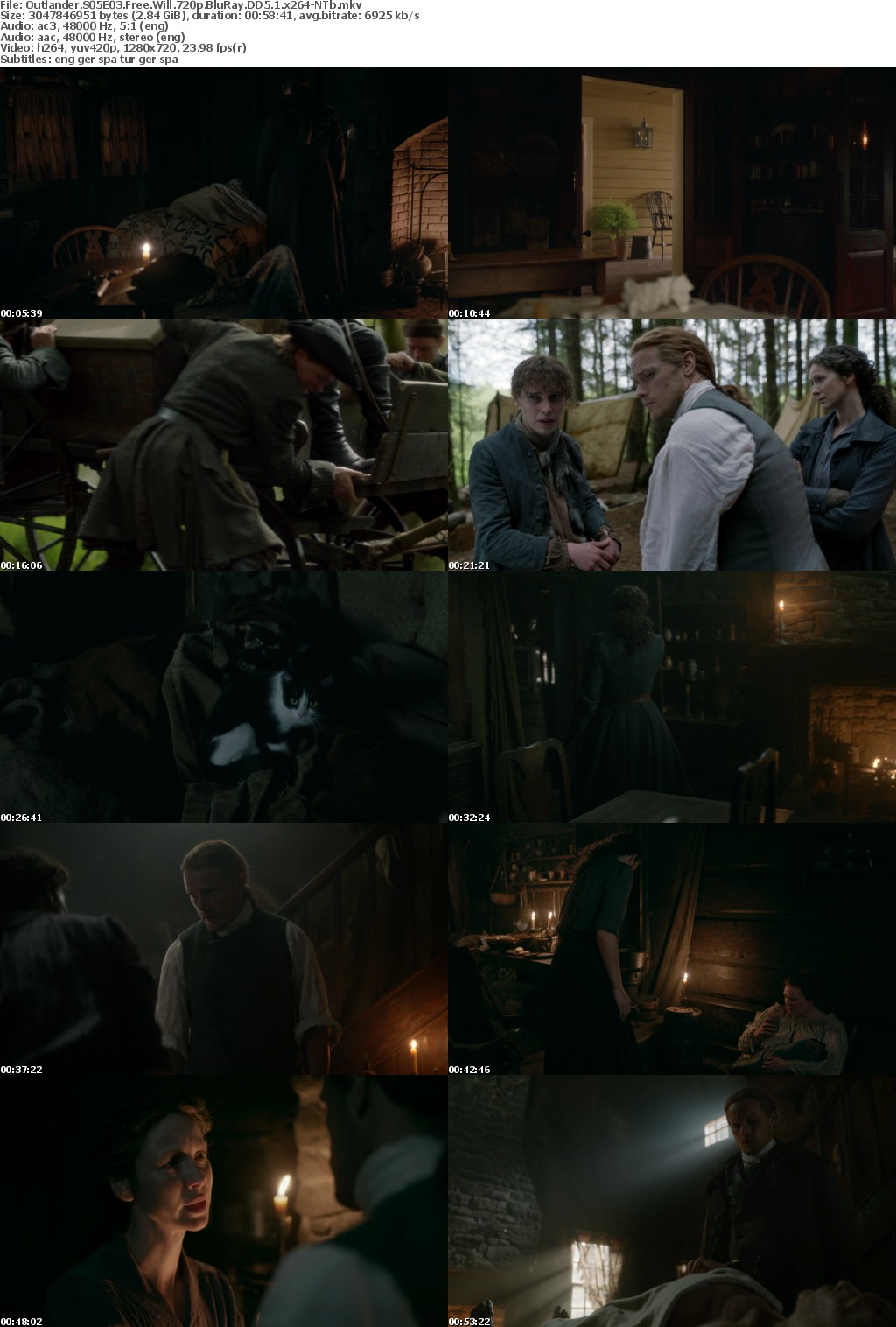 Outlander S05E03 Free Will 720p BluRay DD5 1 x264-NTb