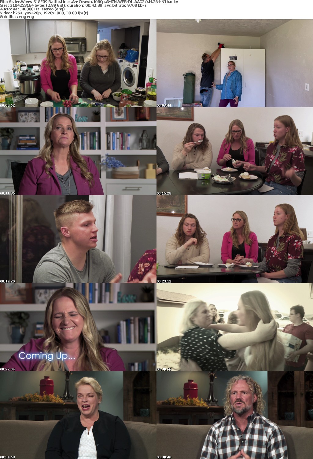 Sister Wives S18E09 Battle Lines Are Drawn 1080p AMZN WEB-DL AAC2 0 H 264-NTb