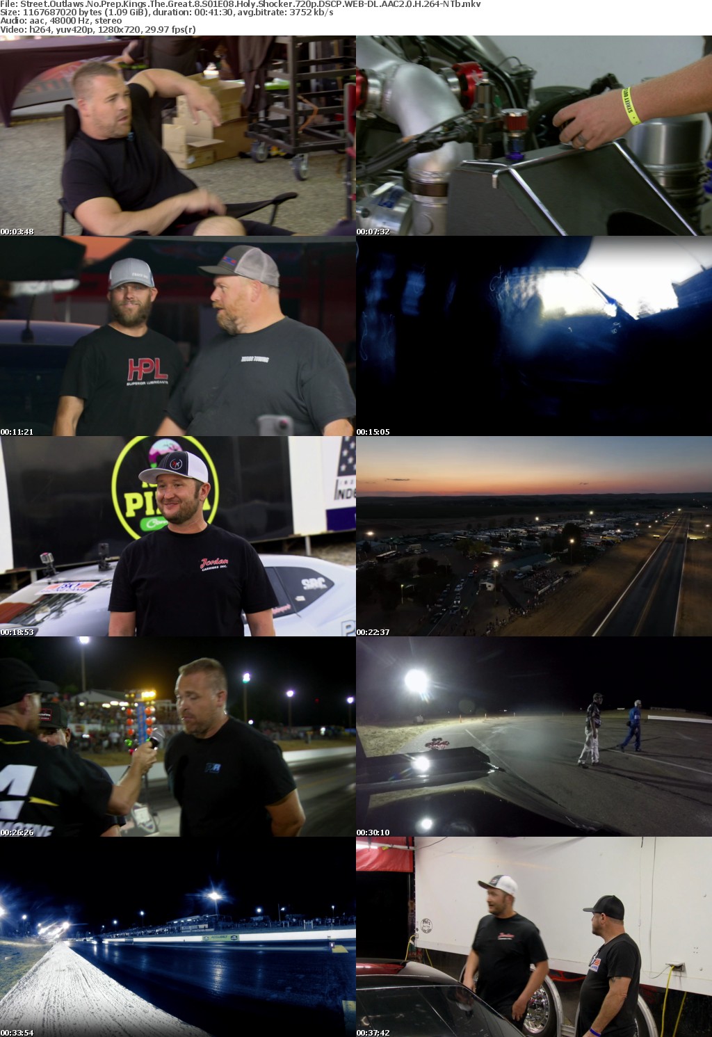 Street Outlaws No Prep Kings The Great 8 S01E08 Holy Shocker 720p DSCP WEB-DL AAC2 0 H 264-NTb