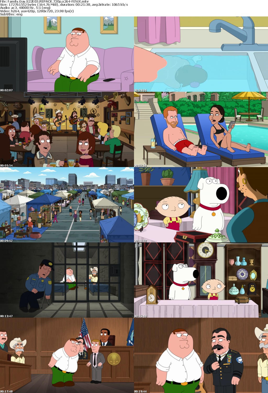 Family Guy S22E03 REPACK 720p x264-FENiX