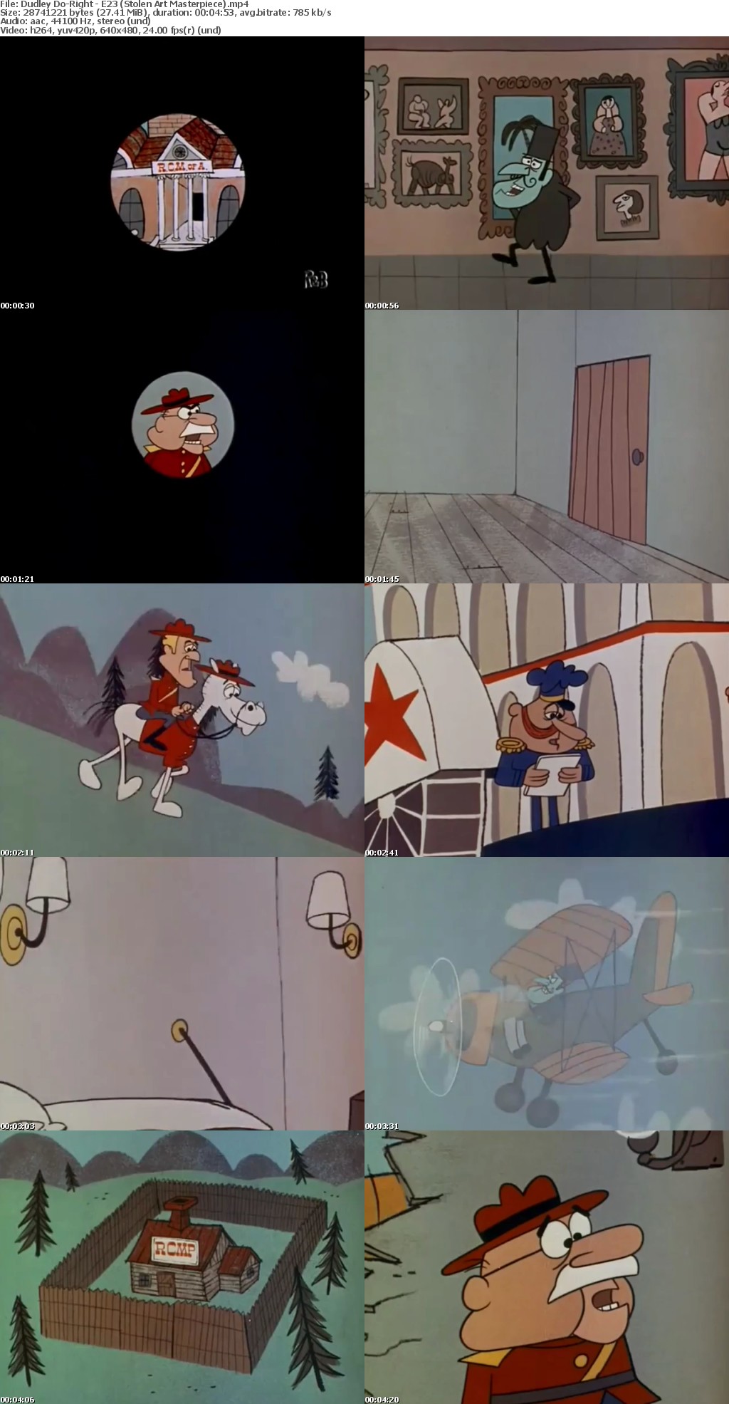 Dudley Do-Right (Complete cartoon series in MP4 format) Lando18