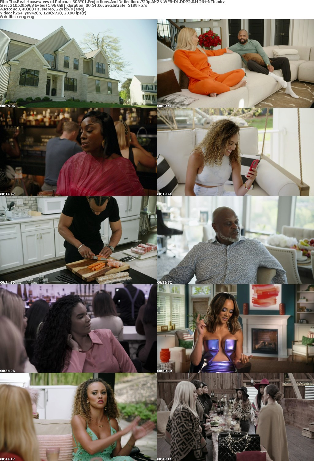The Real Housewives of Potomac S08E01 Projections And Deflections 720p AMZN WEB-DL DDP2 0 H 264-NTb