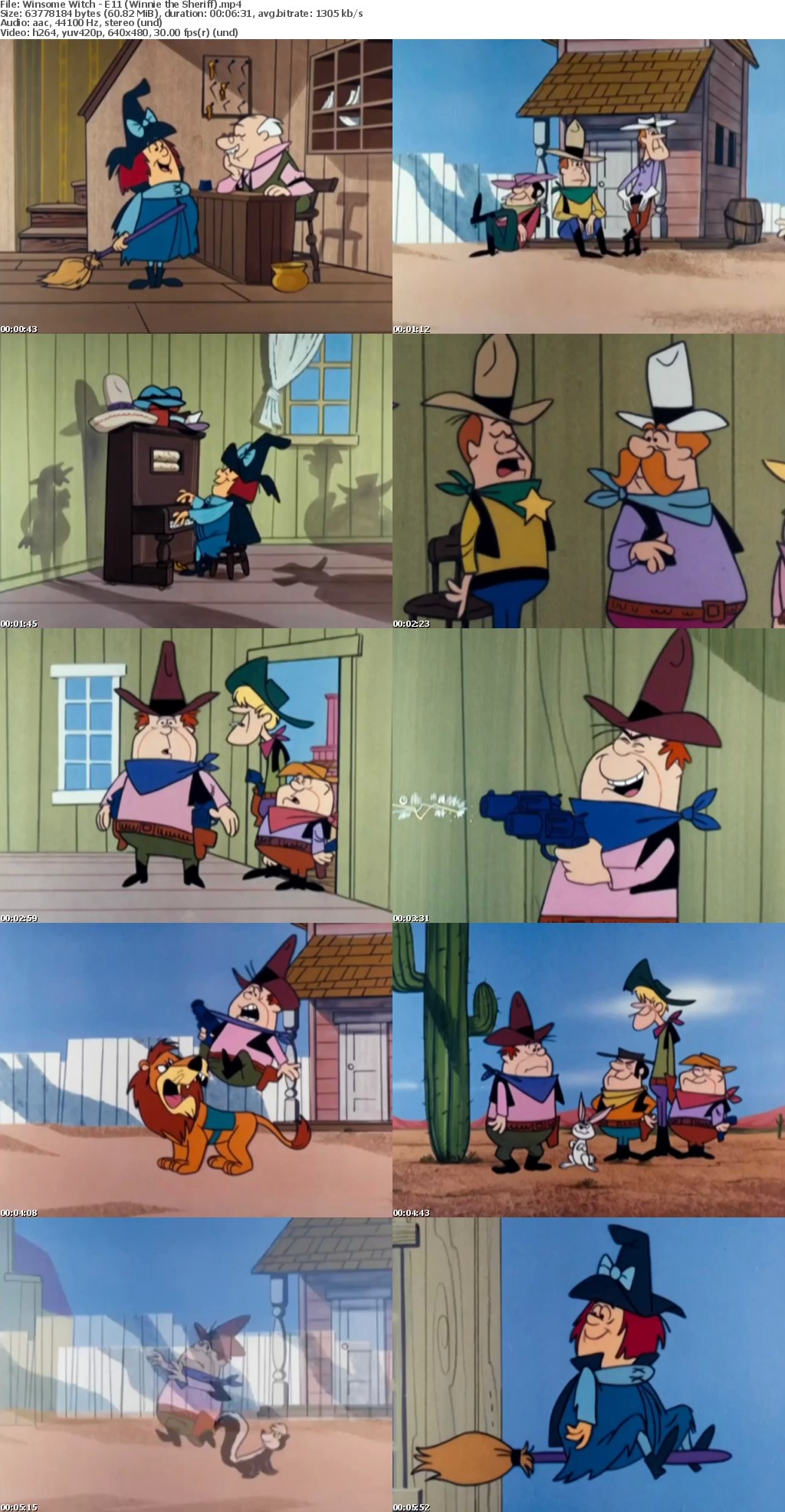 Winsome Witch (Complete cartoon series in MP4 format) Lando18