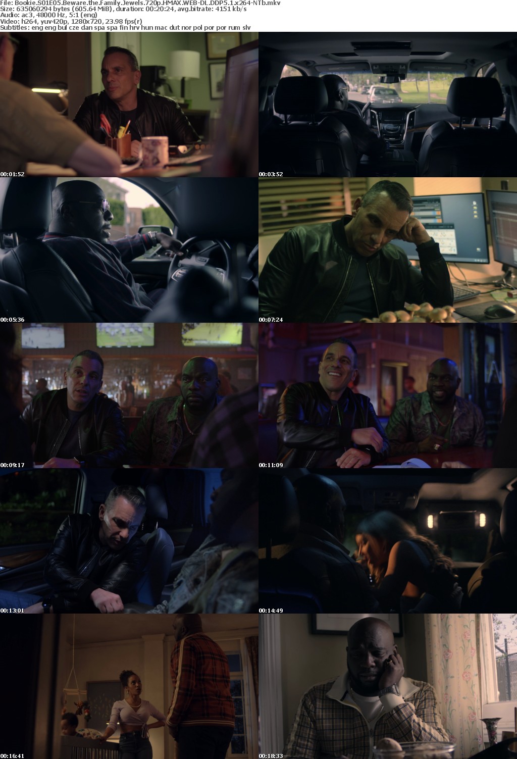 Bookie S01E05 Beware the Family Jewels 720p HMAX WEB-DL DDP5 1 x264-NTb