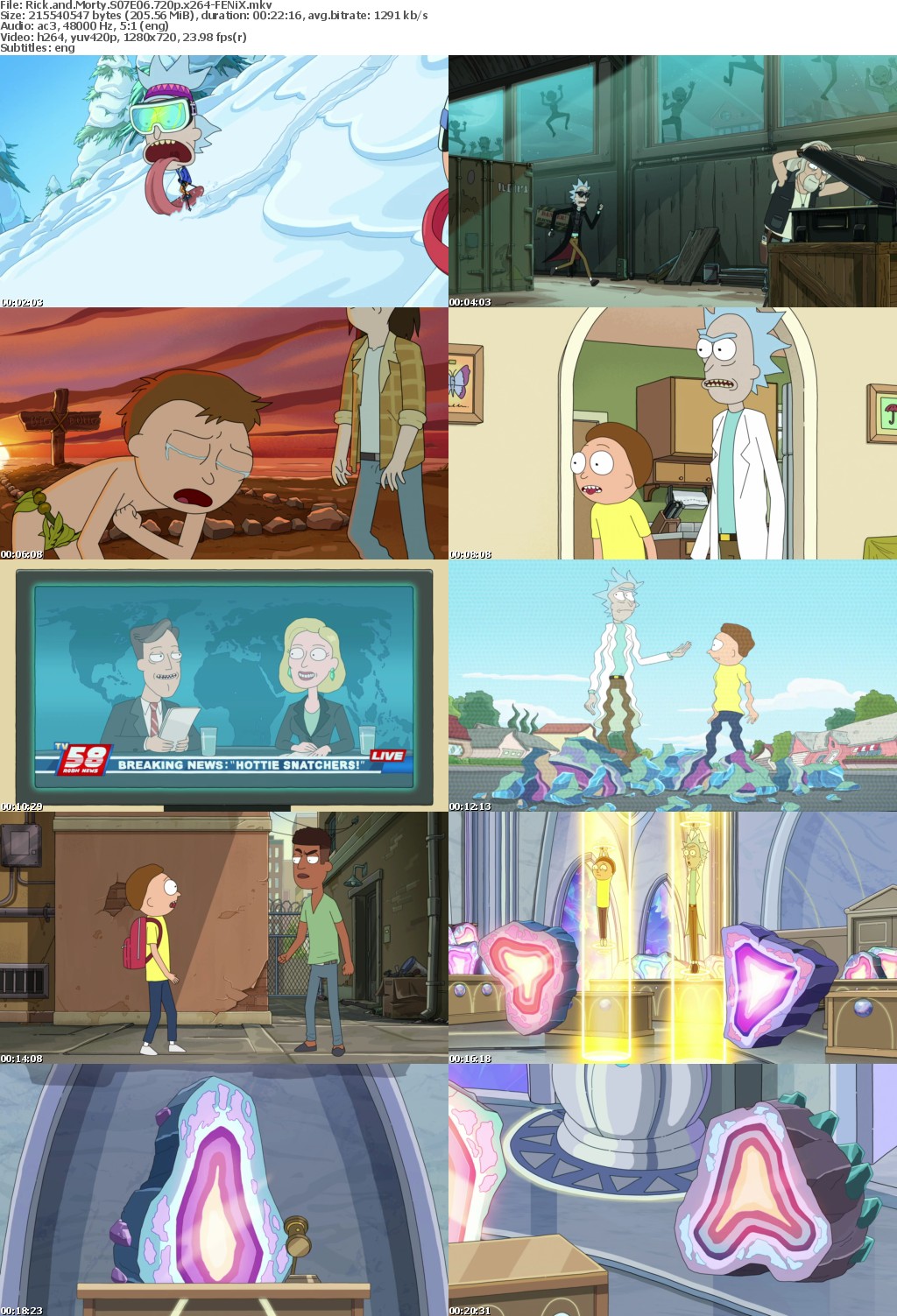 Rick and Morty S07 720p x264-FENiX