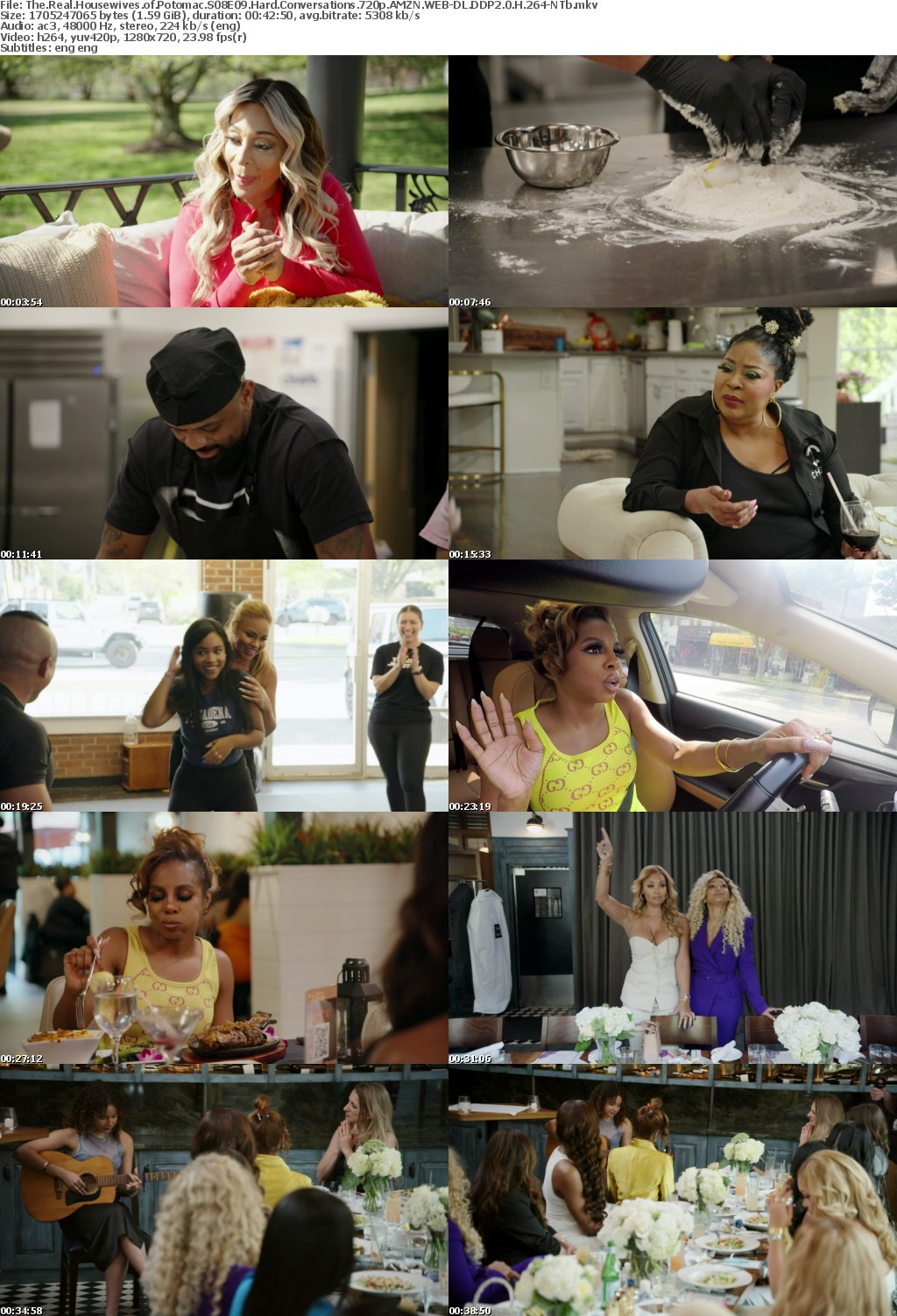 The Real Housewives of Potomac S08E09 Hard Conversations 720p AMZN WEB-DL DDP2 0 H 264-NTb