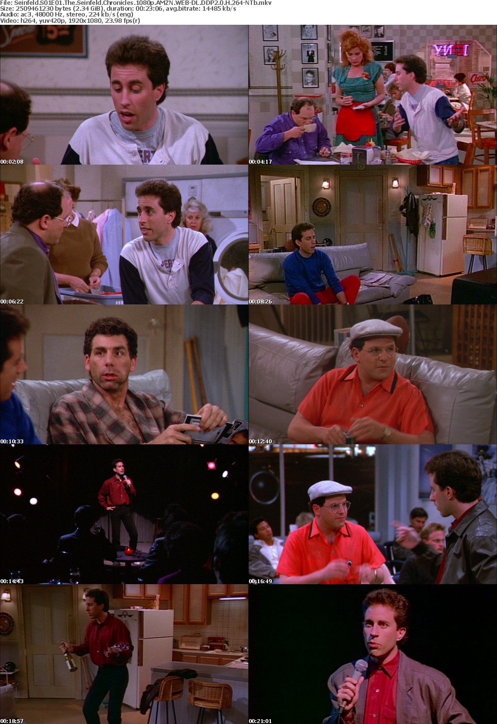 Seinfeld S01E01 The Seinfeld Chronicles 1080p AMZN WEB-DL DDP2 0 H 264-NTb