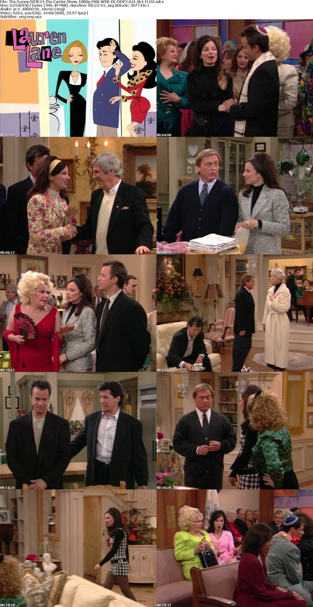 The Nanny S03E24 The Cantor Show 1080p MAX WEB-DL DDP2 0 H 264-FLUX