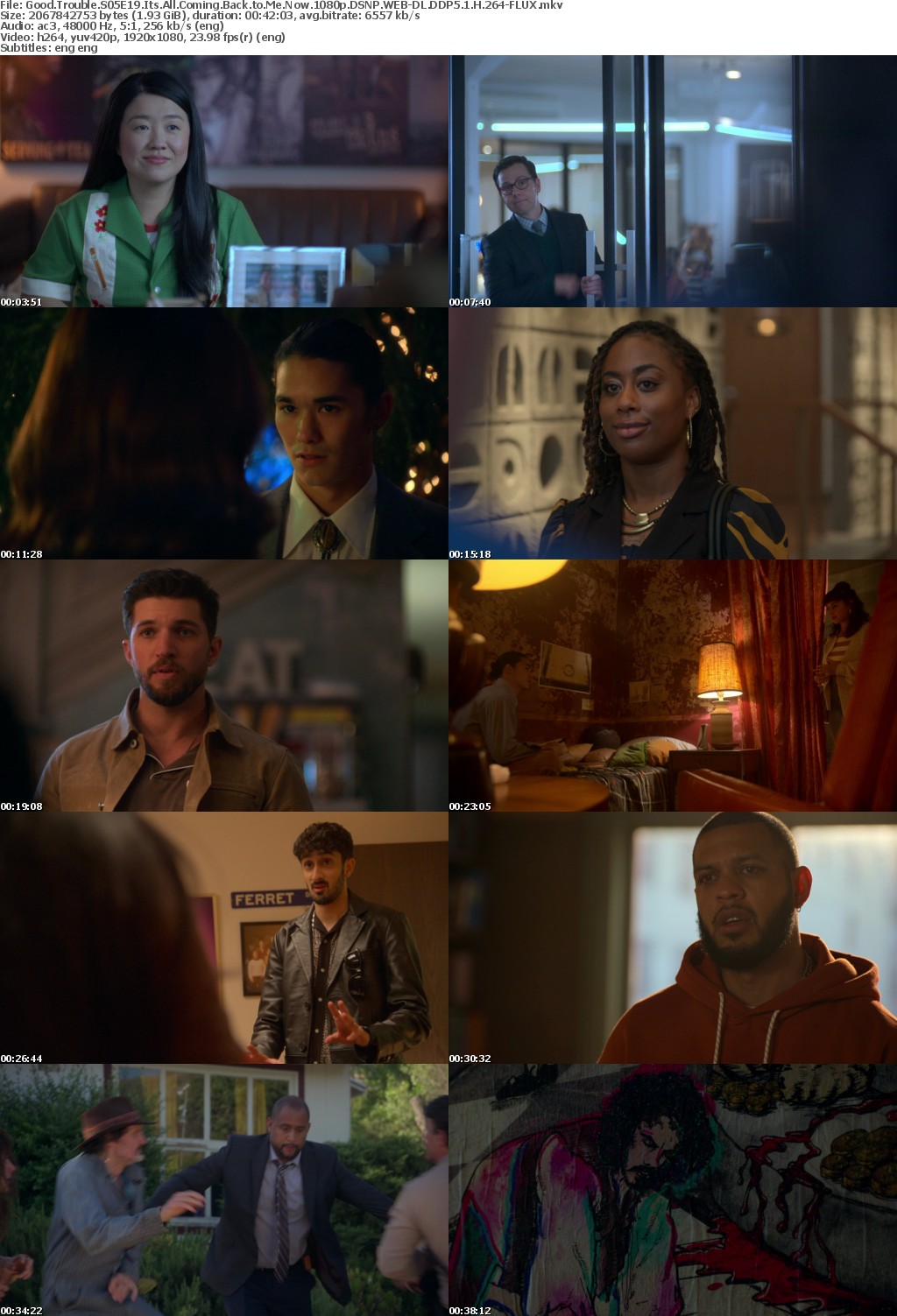 Good Trouble S05E19 Its All Coming Back to Me Now 1080p DSNP WEB-DL DDP5 1 H 264-FLUX