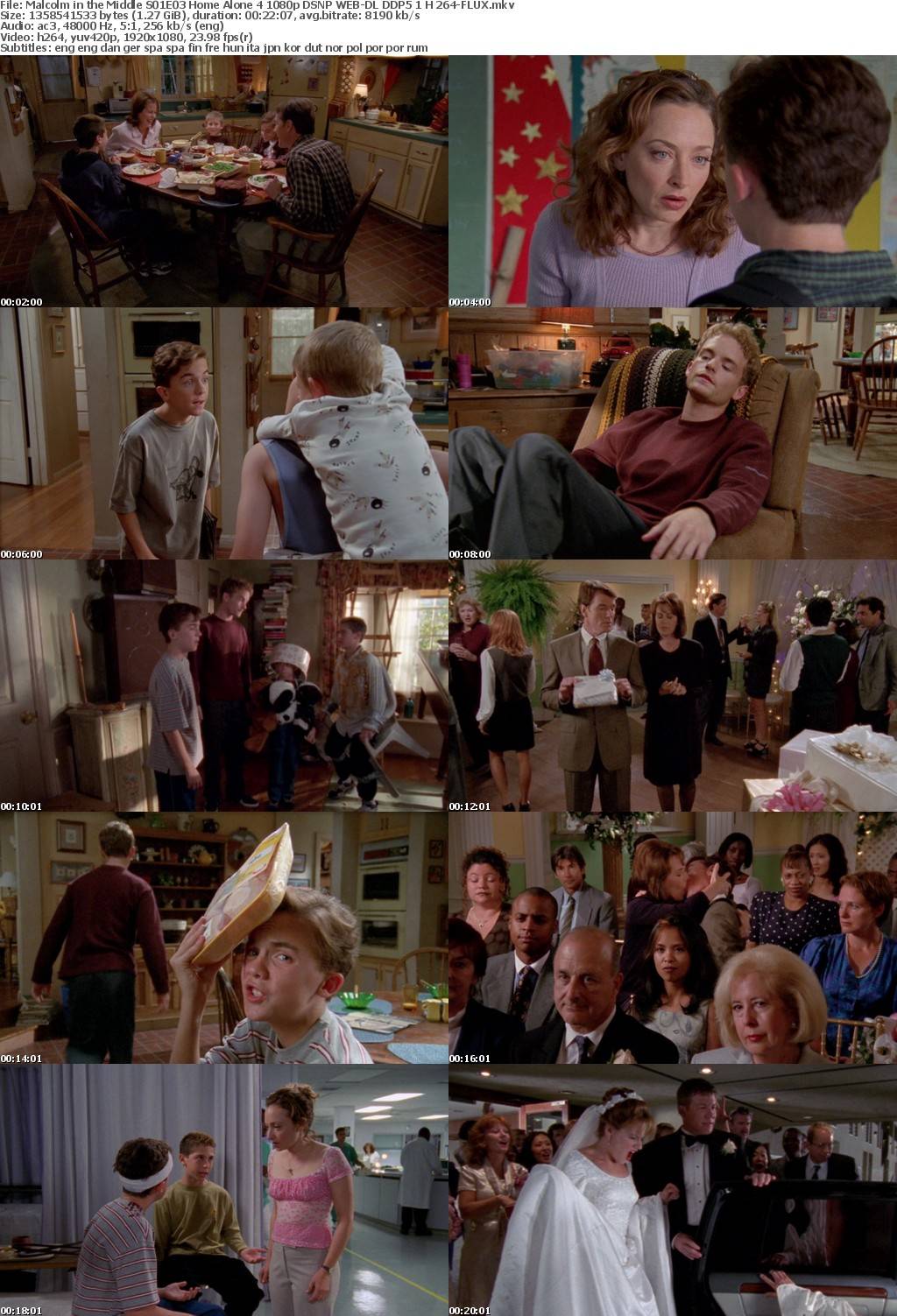 Malcolm in the Middle S01E03 Home Alone 4 1080p DSNP WEB-DL DDP5 1 H 264-FLUX