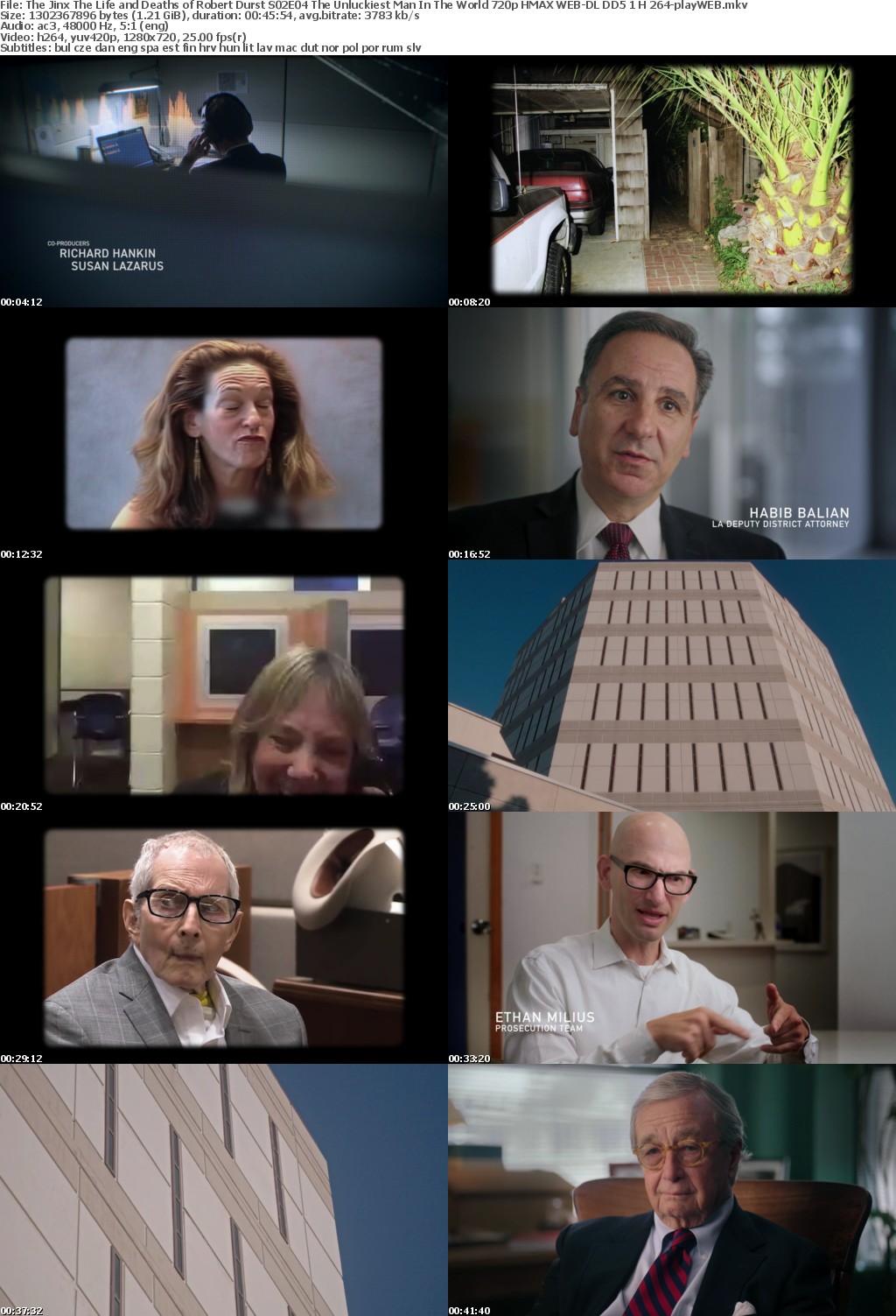 The Jinx The Life and Deaths of Robert Durst S02E04 The Unluckiest Man In The World 720p HMAX WEB-DL DD5 1 H 264-playWEB